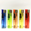 Premium Electronic Transparent Slim Cigarette Plastic Lighters