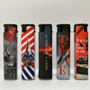 Windproof Cigarette Disposable Lighter /Refillable Electric gas Lighter Smoking Cigar Lighter