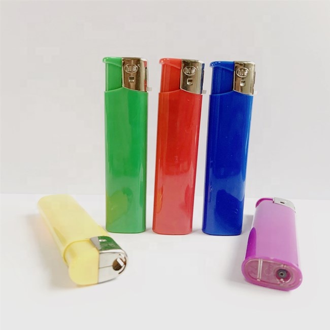 Hot Sale Cheap High Quality Plastic custom slim Electric lighter factory