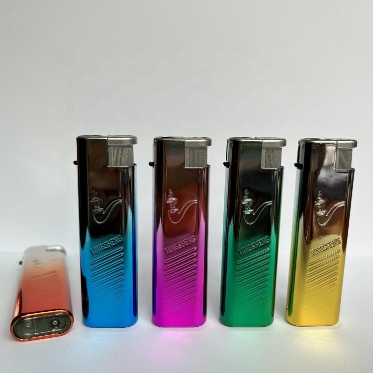 2024 New windproof lighter shaodong lighter factory refillable metal cigrate lighter