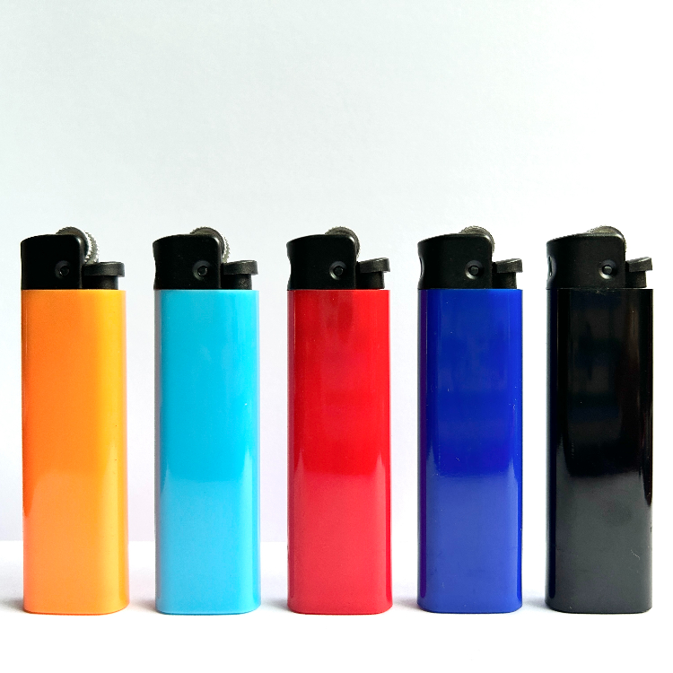 Factory Wholesales flame Smoking Lighters supplier Custom Plastic Disposable Lighter Cigarette Gas Flint Disposable sublimation