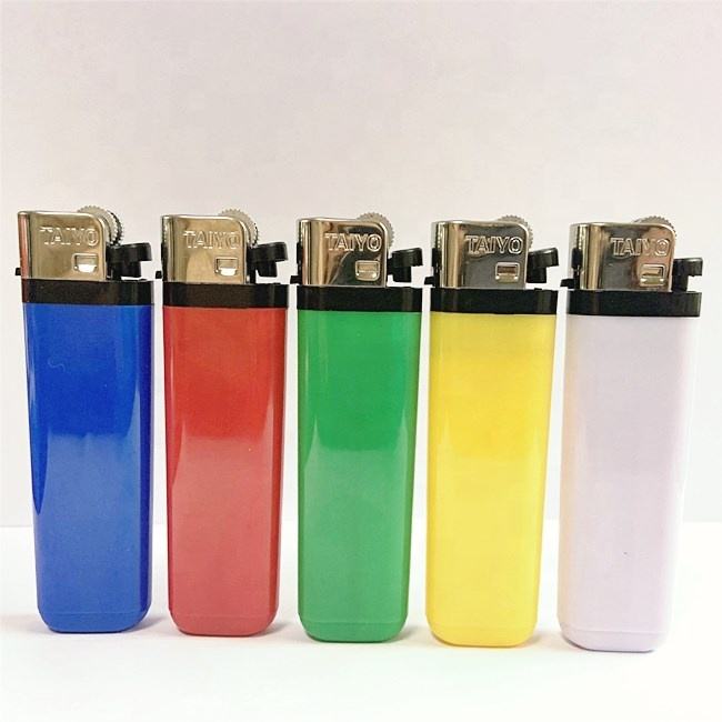 cheap plastic custom lighter cigarette smoking lighter disposable lighter