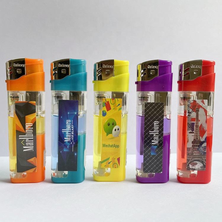 OEM customize design butane gas electric lighter