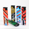 cheapest windproof slim disposable lighter durable smoking cigarette refillable lighter manufacture shaodong county