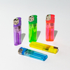 Disposable Slim hot sale electric gas cigar lighter electronic pizzo bictune smoking lighters 81mm cigar plastic lighter