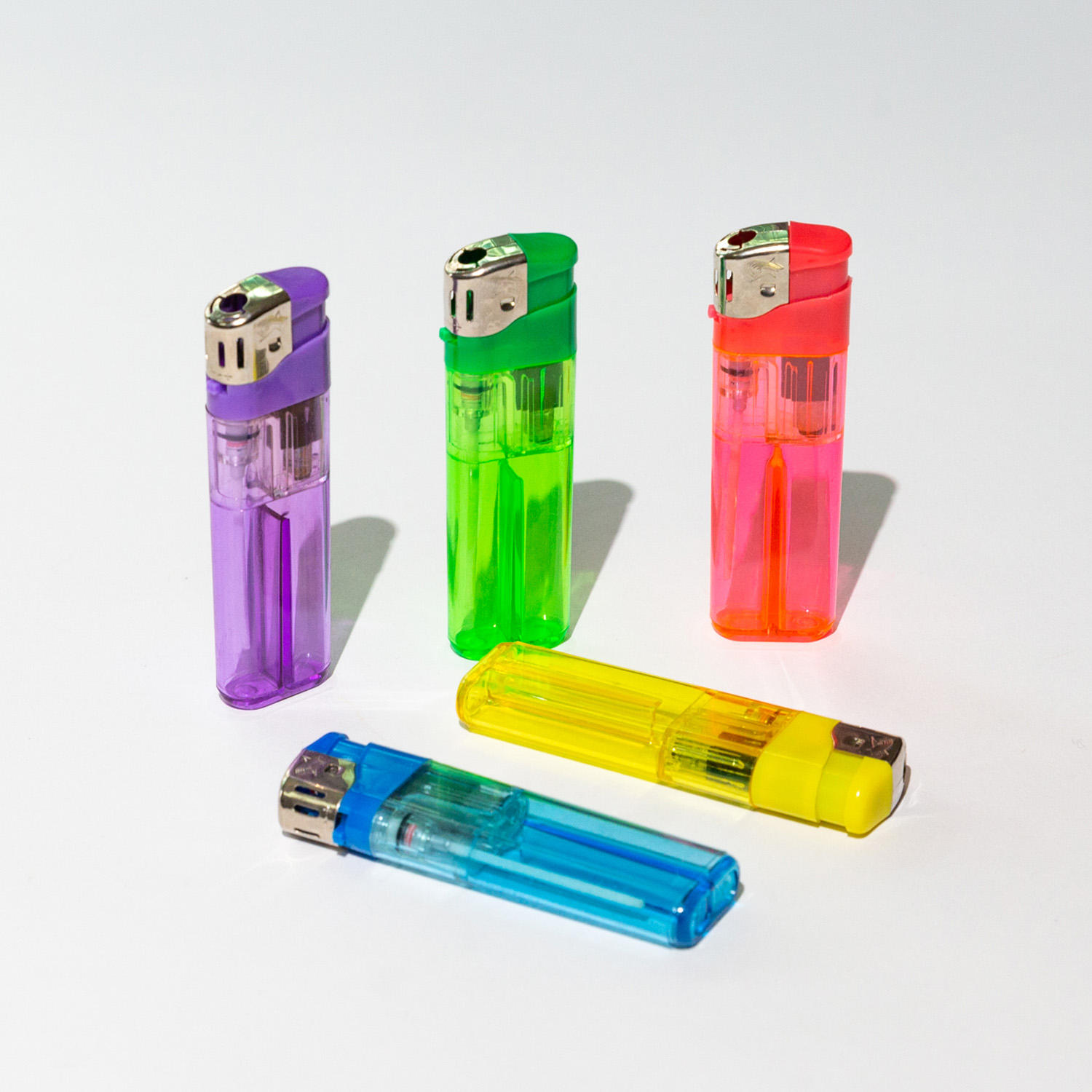 Disposable Slim hot sale electric gas cigar lighter electronic pizzo bictune smoking lighters 81mm cigar plastic lighter