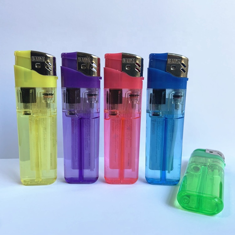 Factory customize electronic disposable gas rechargeable electric lighter