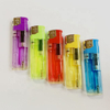 MS Custom Freely High Quality Cheap Electronic Plastic Flame Refillable Lighter for cigarette