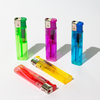 Hot sale slim electronic lighter smoking use cigar electric disposable lighter