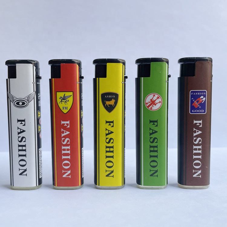 MOQ Private Label promotional Blank Custom Logo Smoking Cigar electric windproof Lighter