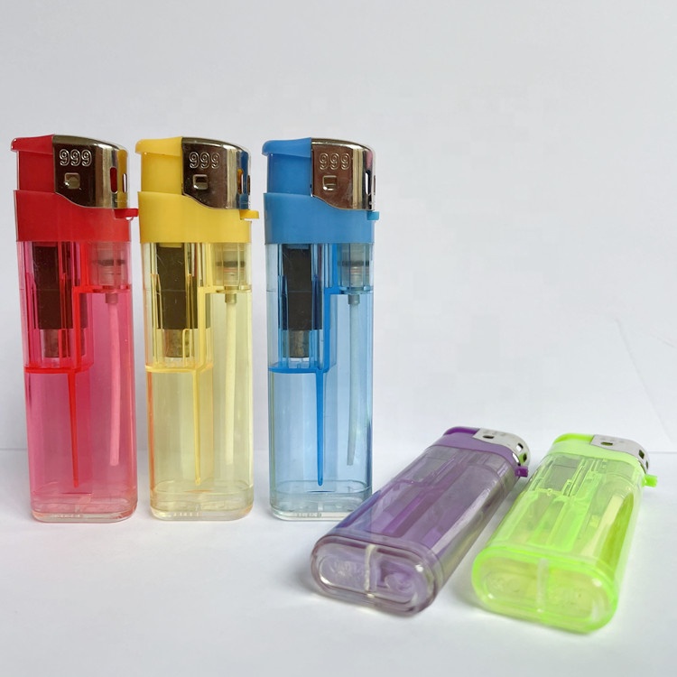 Slim Cigarette Electronic Europe Lighter With refillable valve