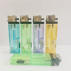 Colorful Disposable Cigarette Flint Gas Lighters With Sticker