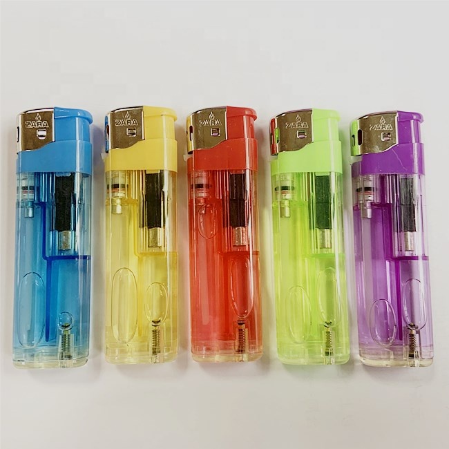 Cheap disposable shaodong butane gas lighter parts