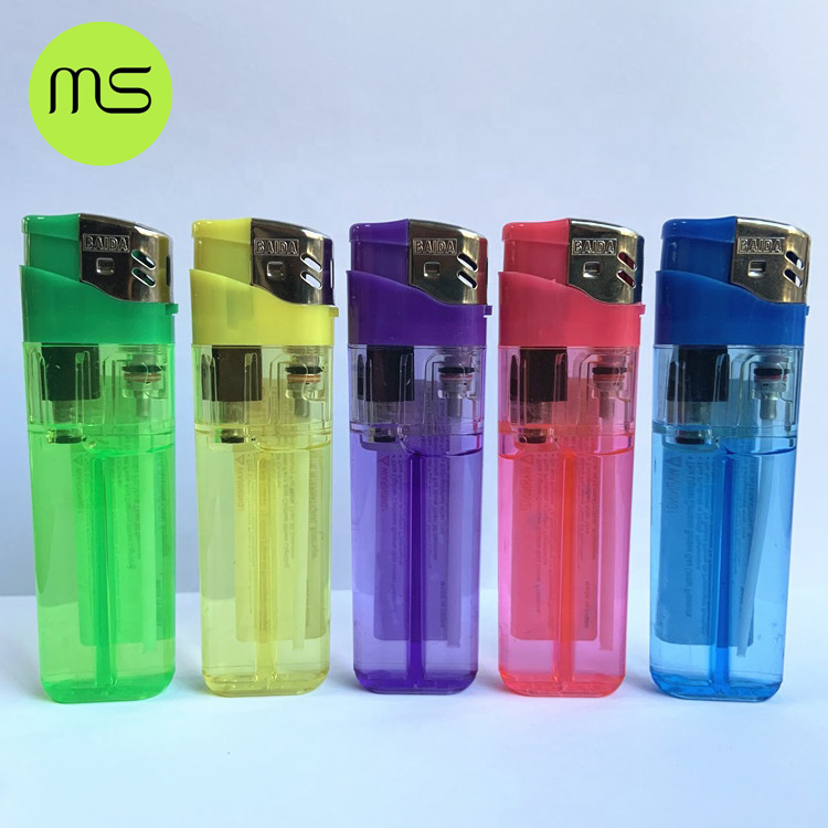 MS Cheapest Price High Quality Disposable Plastic Electronic Lighter for cigarette