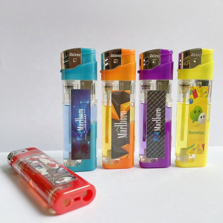 OEM customize design butane gas electric lighter