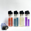 Custom disposable flint cigarette smoke lighter pipes