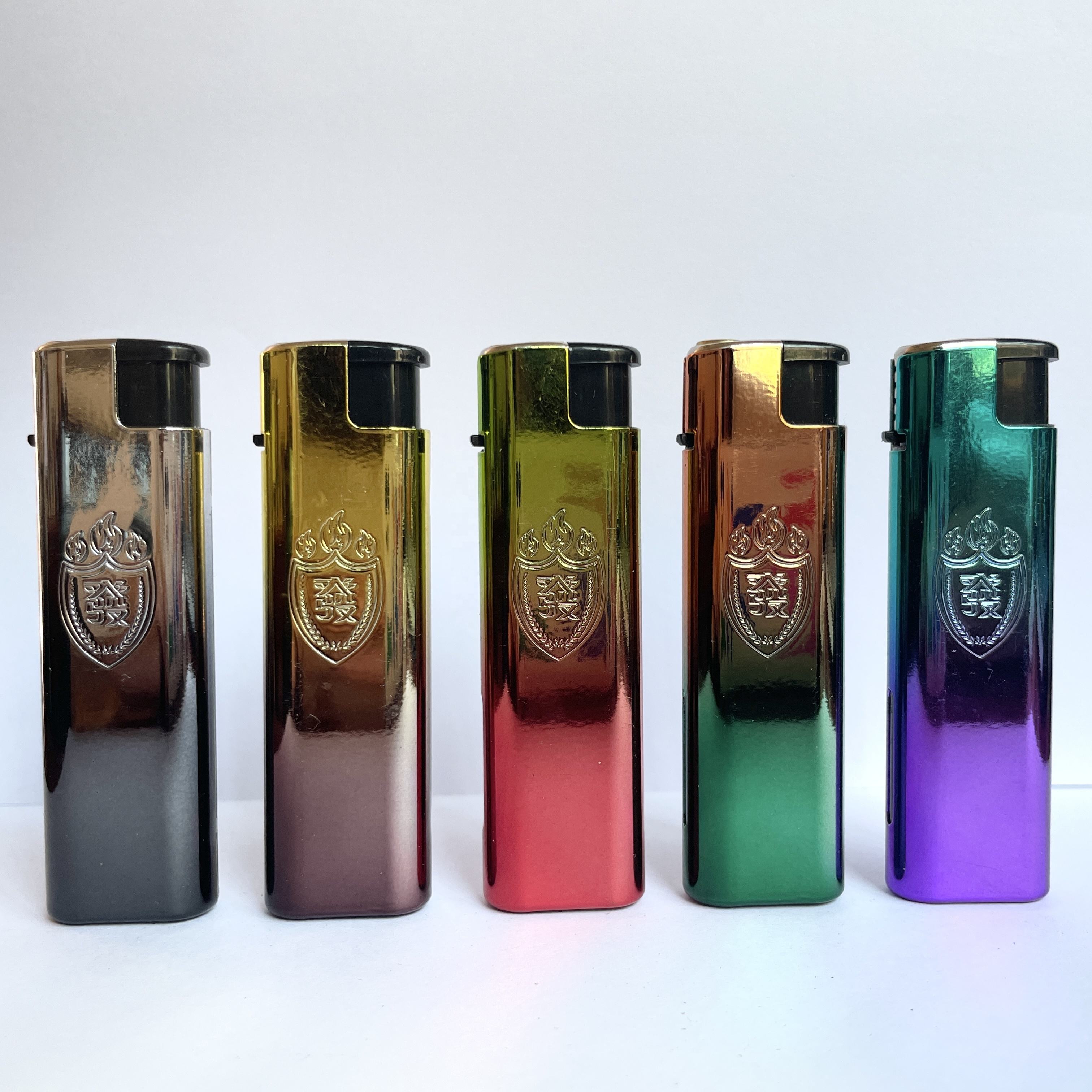 New windproof lighter shaodong lighter factory refillable metal cigrate lighter with customize logo