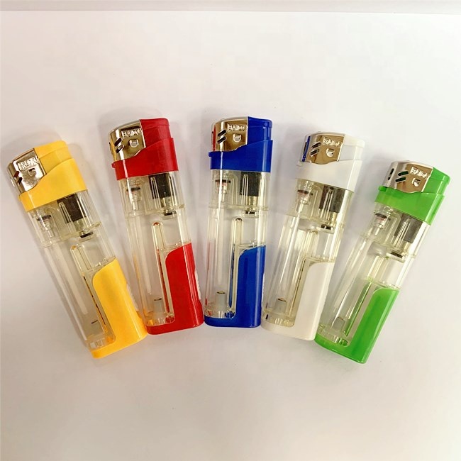 Portable OEM Smoking Plastic Electric Lighter