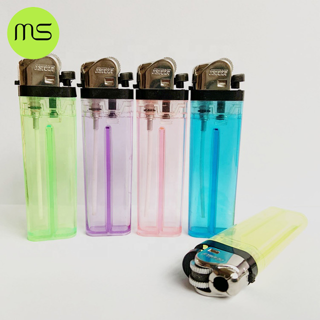 Wholesale High Quality Plastic Flint Lighter Cheap Price Flint Lighters for disposable usage