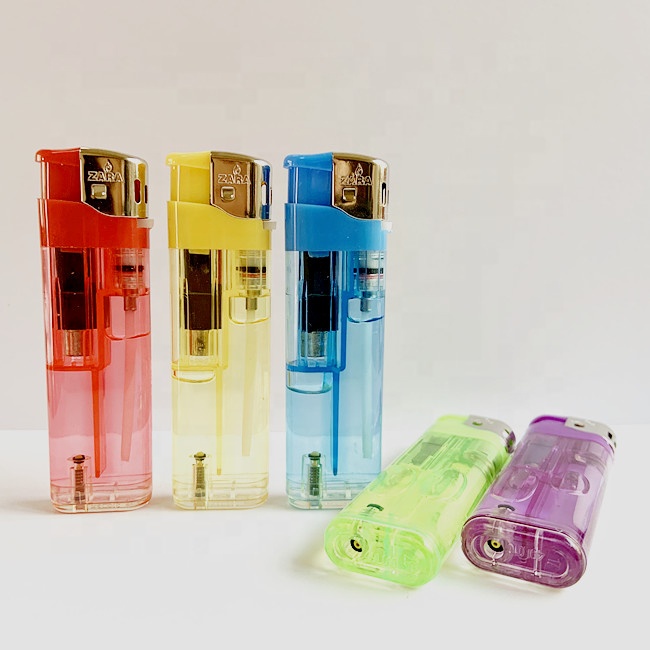 Fashion Color Customize Printing Plastic Lighter factory Rechargeable Electric lighter