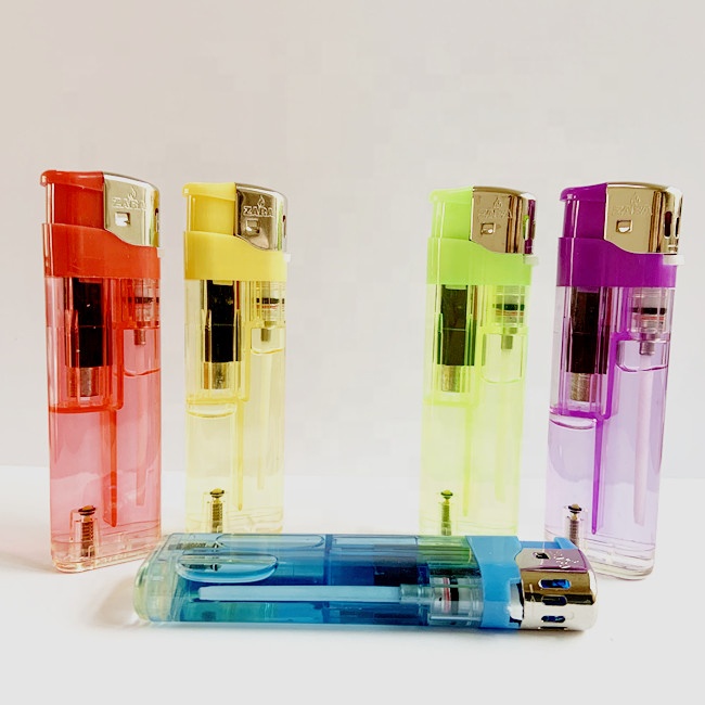 Hot Sale Cheap High Quality Plastic custom slim Electric lighter factory