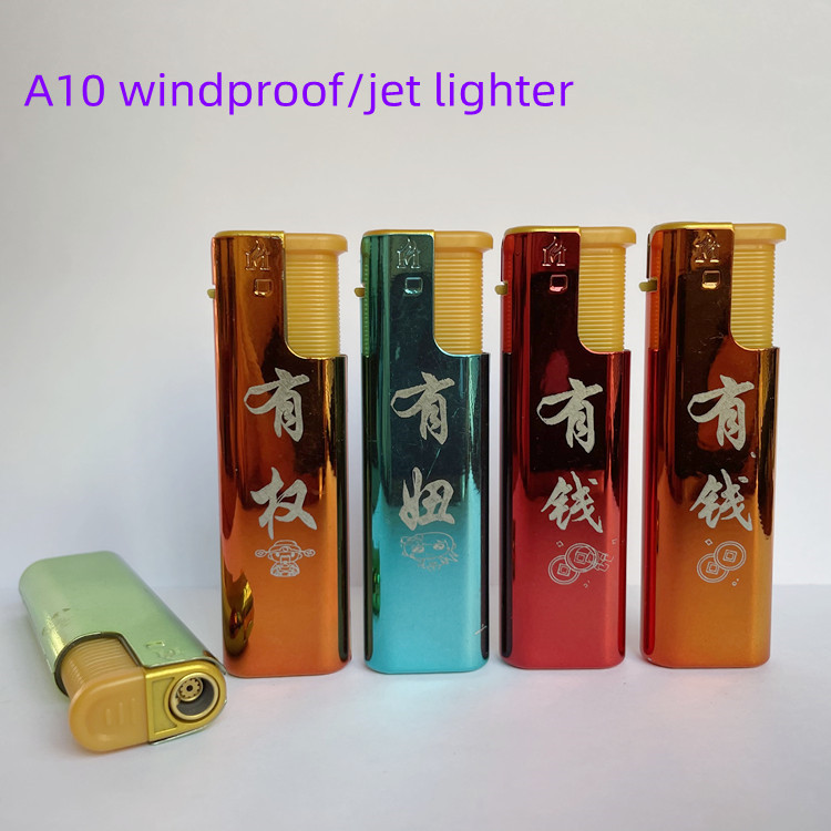 custom flame encendedor windproof jet lighter disposable cigarette gas cheap feuerzeug plastic reloj briquet