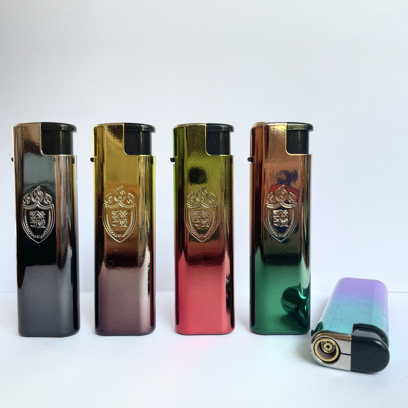 New windproof lighter shaodong lighter factory refillable metal cigrate lighter with customize logo