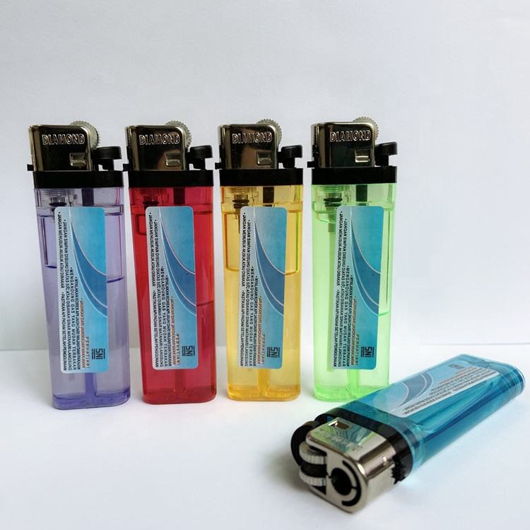 8.2 cm MS gas lighter hot sell disposable flint cigarette Wheel lighter