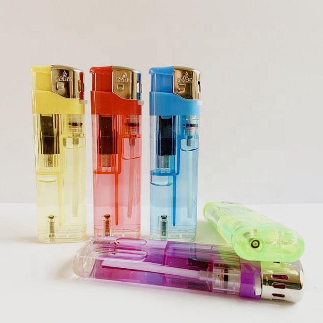 Hot Sale Cheap High Quality Plastic custom slim Electric lighter factory