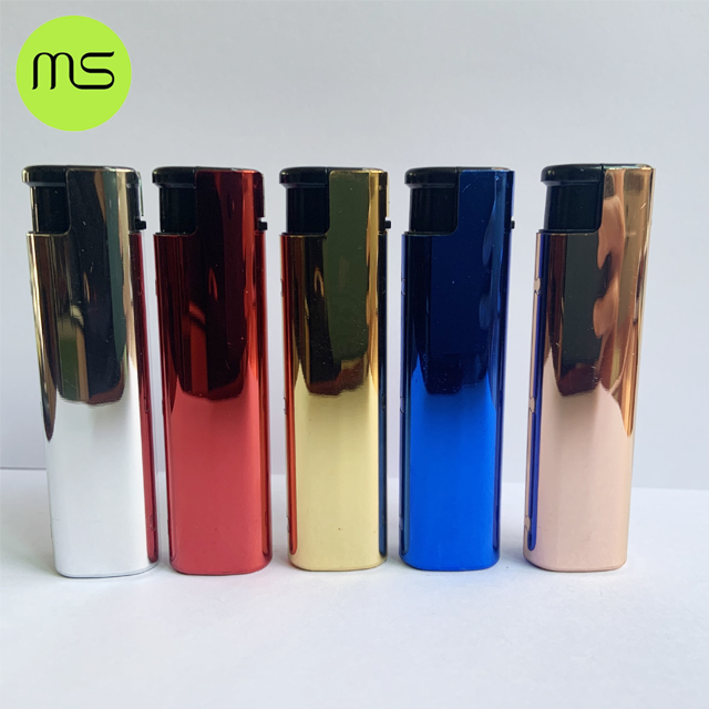 HOT SALE Wholesale Windproof Disposable Metal Flame Lighters for sale