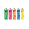 8 edge refillable flint led lighter for smoking 8.2cm