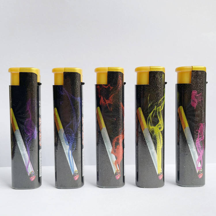 Wind-Proof Refillable Electronic Lighter with for Cigarette Smoking