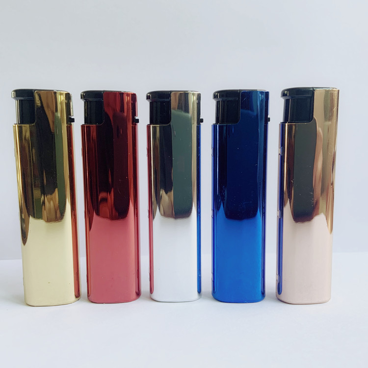 Hot Sale Refillable Gas Plastic Electronic Windproof Lighter factory