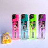 Fashion Color Customize Printing Plastic Lighter factory Rechargeable Electric lighter