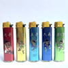 Factory Directly Sale Plastic Disposable Lighter With Warning Sticker For Cigarette