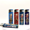 Wholesale Custom Electronic Refillable Lighter Cheap Custom Windproof Plastic Lighter