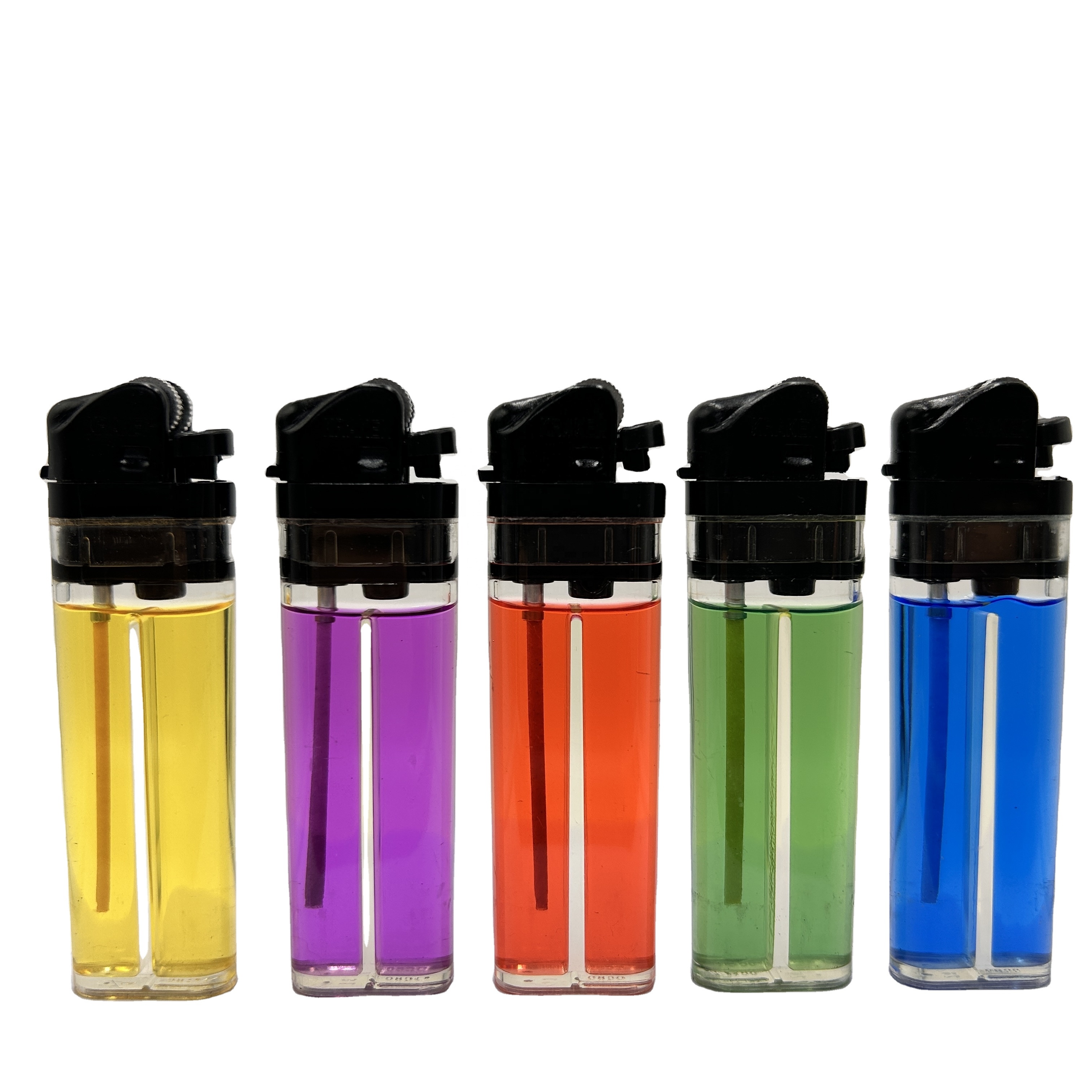 Flint Lighter Butane Gas Refillable Lighters Hot Sale Refillable Lighter Smoking