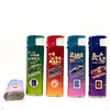 Factory Wholesale Plastic Electric Windproof Lighter Torch Jet Flame Lighter With Logo