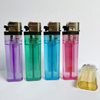 8.2 cm MS gas lighter hot sell disposable flint cigarette Wheel lighter