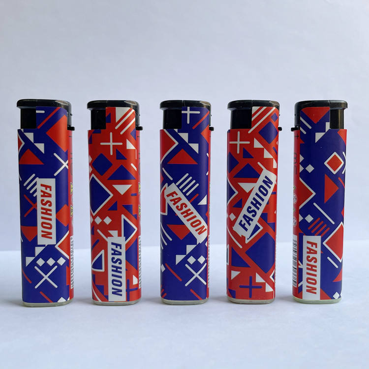 Hot Sale Refillable Gas Plastic Electronic Windproof Lighter factory