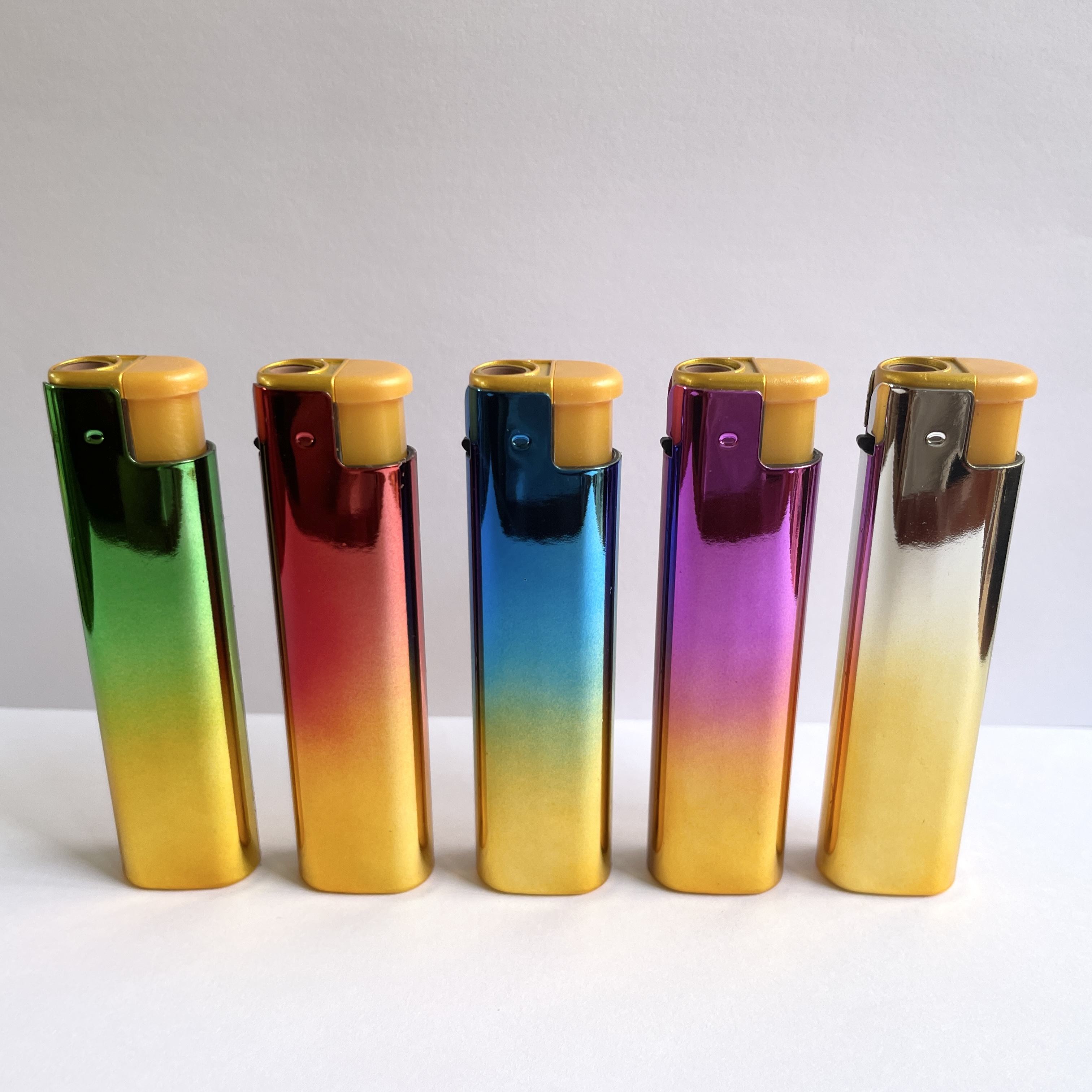 2023 new model custom refillable jet flame metal tank lighter wind proof disposable with shaodong lighter manufacture