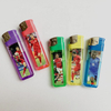Fashion Color Electronic Plastic lighter Custom Electric Lighter