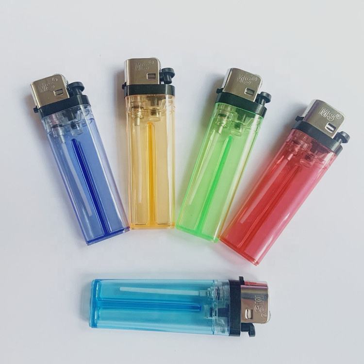 8.2 cm disposable flint cigarette gas lighter