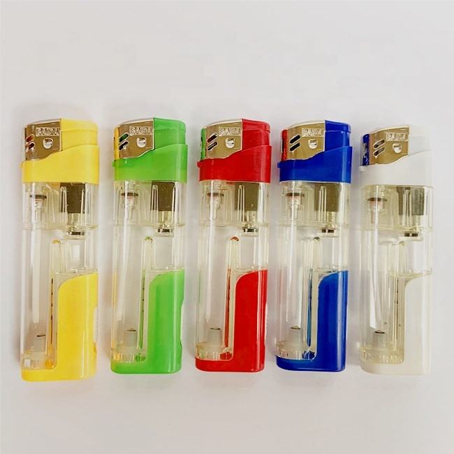 Portable OEM Smoking Plastic Electric Lighter