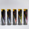 Custom Cigarette Lighters Windproof Refillable Plastic Lighters