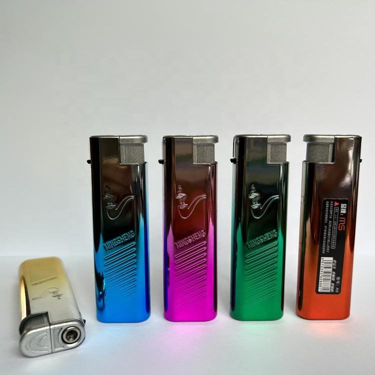 2024 New windproof lighter shaodong lighter factory refillable metal cigrate lighter