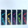 Customize Disposable Jet Flame Lighter with logo Windproof Electronic cigrate lighter