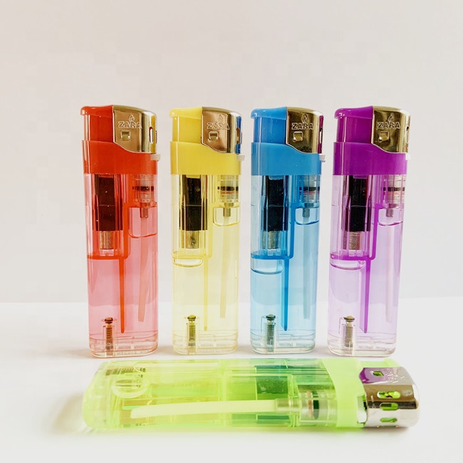 Fashion Color Customize Printing Plastic Lighter factory Rechargeable Electric lighter