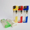 CUSTOMIZE LED REFILLABLE PLASTIC GAS LIGHTER FOR SMOKING