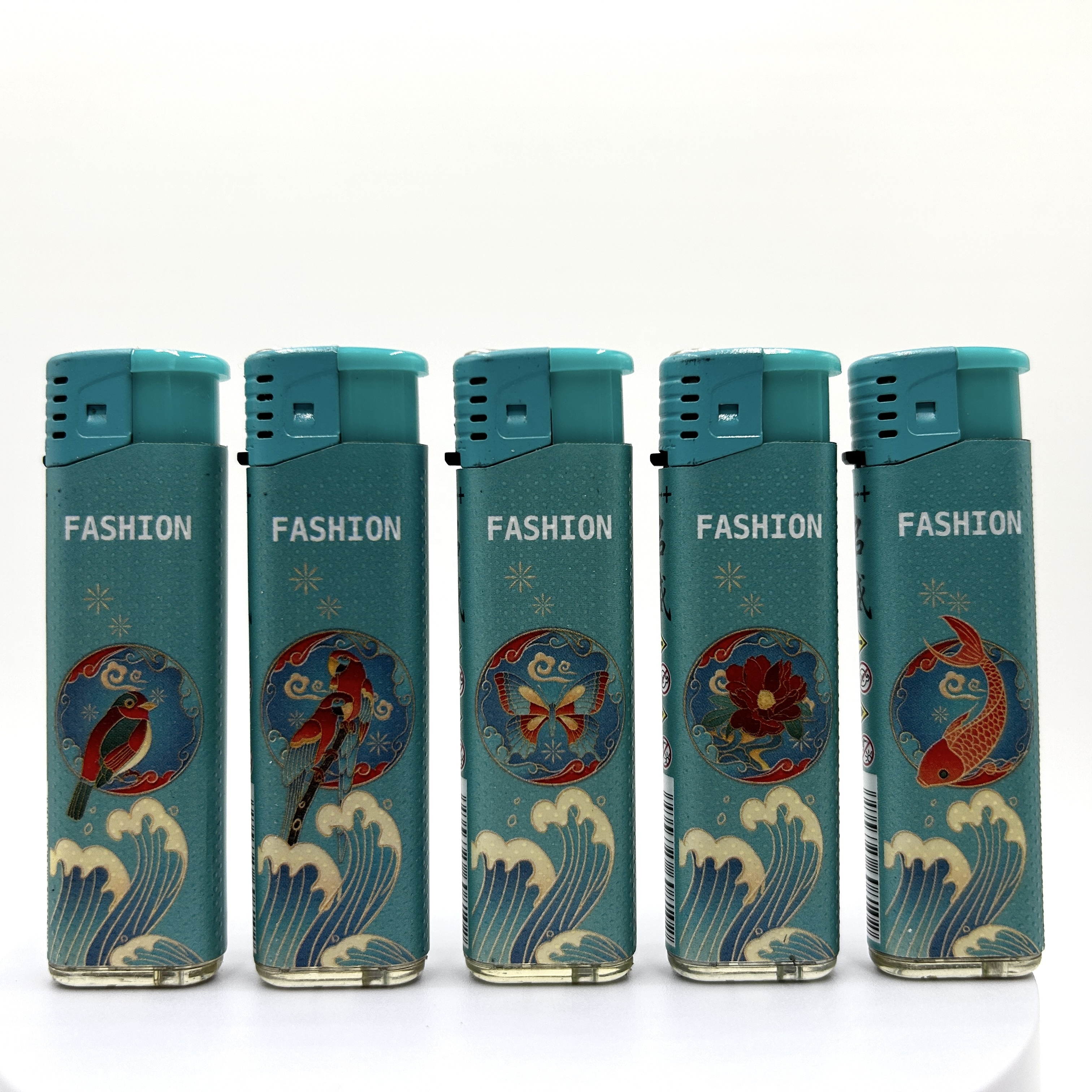 Custom Disposable Jet Flame Lighter with logo Windproof Electronic Plastic Lighter